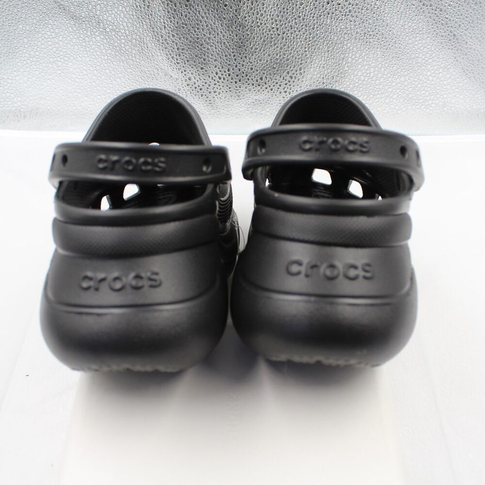 NEW Crocs Classic Bag Clog Black Platform Women Size 7 206302-001 - Picture 7 of 9